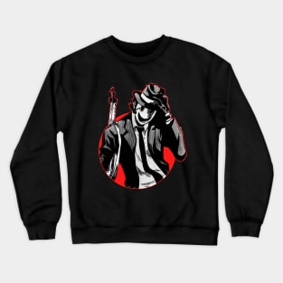 aesthetic sniper mask Crewneck Sweatshirt